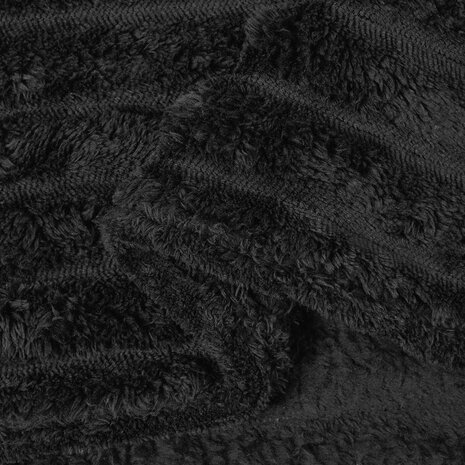 Gooi Deken Zwart 200 x 150 cm Fleece 6