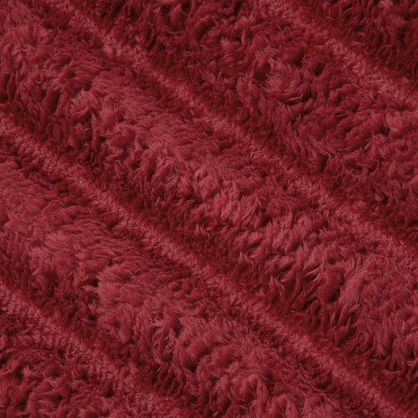 Gooi Deken Bordeaux Rood 240 x 220 cm Fleece 7