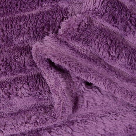 Gooi Deken Paars 150 x 130 cm Fleece 6