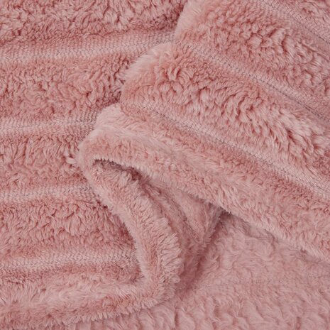 Gooi Deken Roze 200 x 150 cm Fleece 6