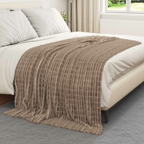 Gooi Deken Kameel 200 x 150 cm Fleece 3