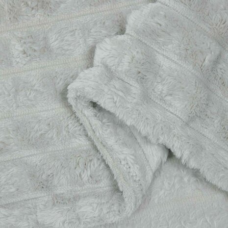 Gooi Deken Grijs 240 x 220 cm Fleece 6