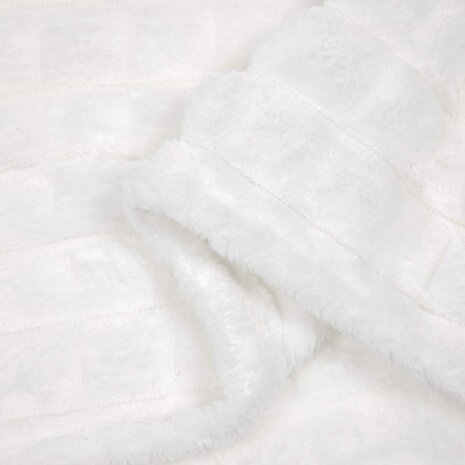 Gooi Deken Wit 150 x 130 cm Fleece 6