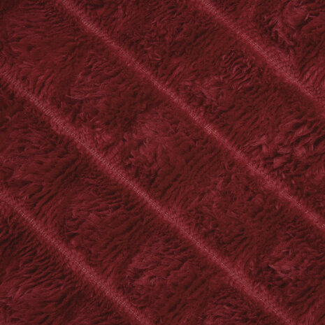 Gooi Deken Bordeaux Rood 240 x 220 cm Fleece 7