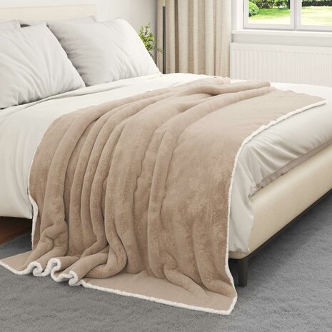 Gooi Deken Kameel 150 x 200 cm Fleece 3