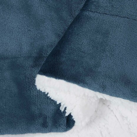 Gooi Deken Marineblauw 130 x 150 cm Fleece 6
