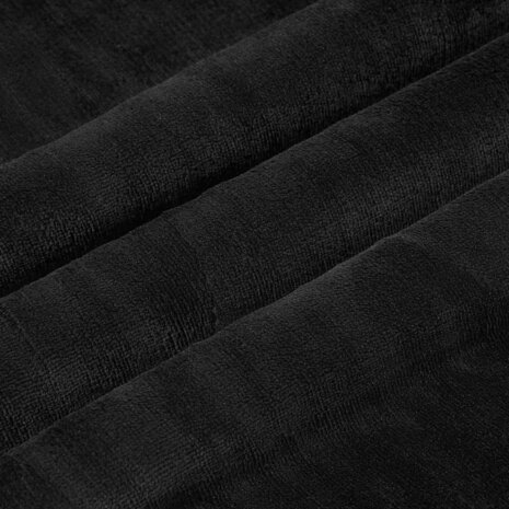 Gooi Deken Zwart 150 x 200 cm Fleece 7