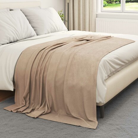 Gooi Deken Kameel 200 x 150 cm Fleece 3