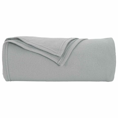 Gooi Deken Grijs 170 x 130 cm Fleece 4