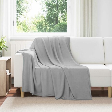 Gooi Deken Grijs 200 x 150 cm Fleece 1