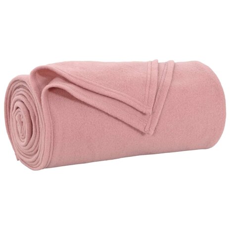Gooi Deken Roze 200 x 150 cm Fleece 2