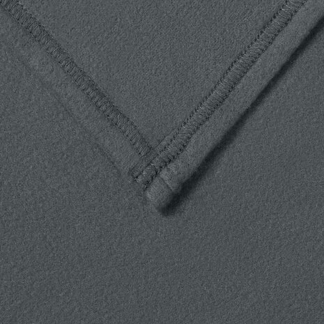 Gooi Deken Donkergrijs 210 x 140 cm Fleece 5