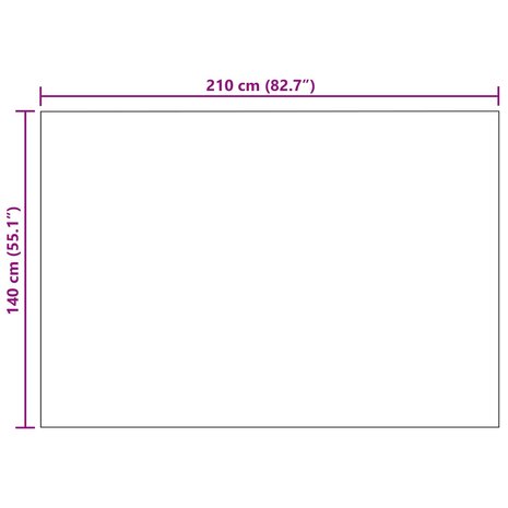 Gooi Deken Donkergrijs 210 x 140 cm Fleece 8