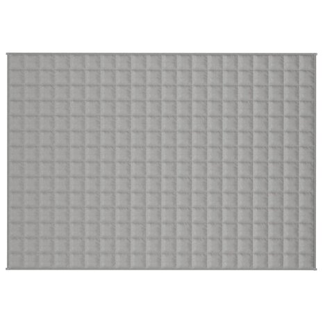 Verzwaringsdeken 135x200 cm 6 kg stof grijs 3