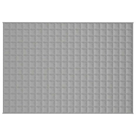 Verzwaringsdeken 140x200 cm 6 kg stof grijs 3