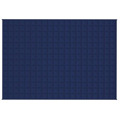 Verzwaringsdeken 140x200 cm 6 kg stof blauw 3