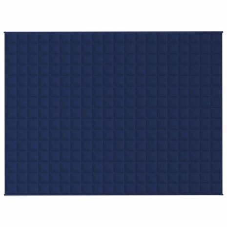Verzwaringsdeken 152x203 cm 11 kg stof blauw 3