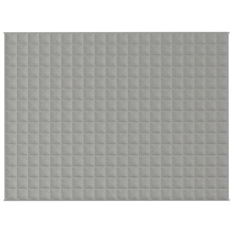 Verzwaringsdeken 150x200 cm 7 kg stof grijs 3