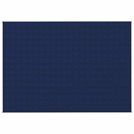 Verzwaringsdeken 155x220 cm 11 kg stof blauw 3