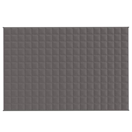 Verzwaringsdeken 120x180 cm 9 kg stof grijs 3