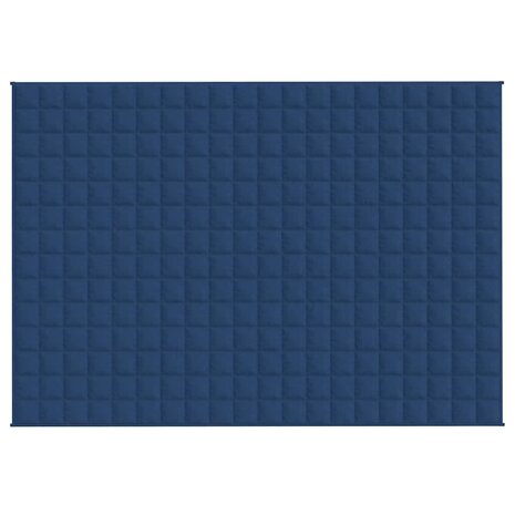 Verzwaringsdeken 138x200 cm 6 kg stof blauw 3
