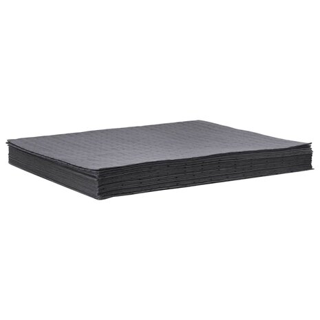 Olie-absorberende pads 25 st 40x50 cm grijs 2