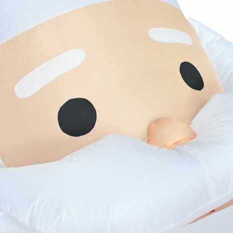 Kerstman opblaasbaar met LED's IP44 3 m 6