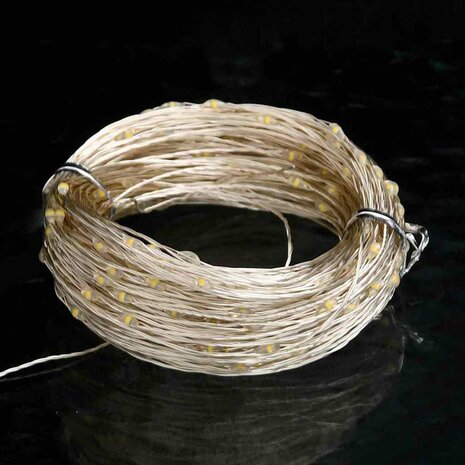 Lichtslinger met 150 LED's 15 m warmwit 6