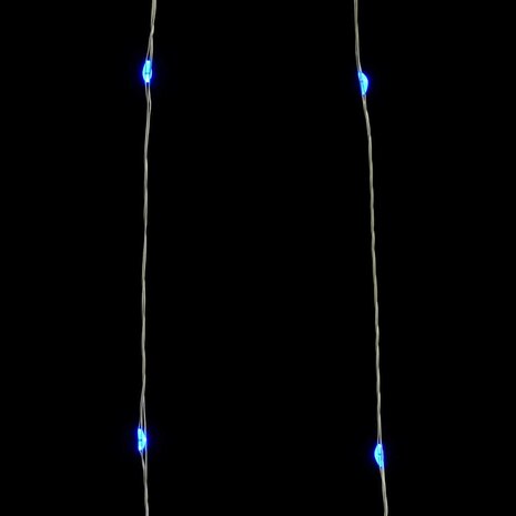 Lichtslinger met 150 LED's 15 m blauw 6