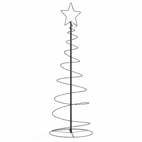 LED-kerstboom 100 LEDs warm wit 150 cm 3
