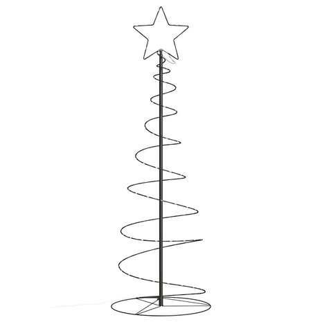 LED-kerstboom 100 LEDs warm wit 150 cm 4