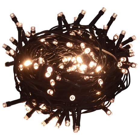 Lichtsnoer met 400 LED's met 8 lichteffecten 40 m warmwit 2