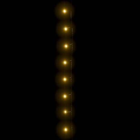 Lichtsnoer met 1000 LED's met 8 lichteffecten IP44 100 m warmwit 4
