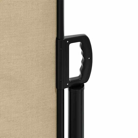Windscherm uittrekbaar 100x300 cm beige 8