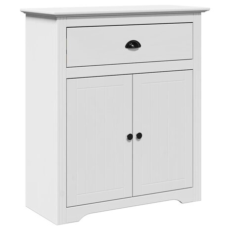 Gangkast BODO 80x35x90 cm wit 2