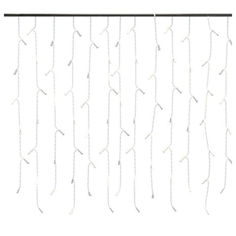 Lichtgordijn met 400 LED's en 8 functies 10 m blauw 4