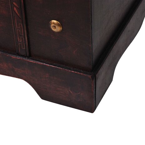 Schatkist vintage stijl 66x38x40 cm hout 6