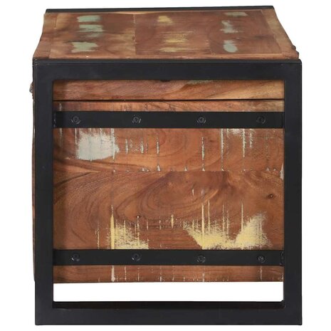 Opbergkisten Multikleur 60 x 30 x 30 cm Massief gerecycled hout 6