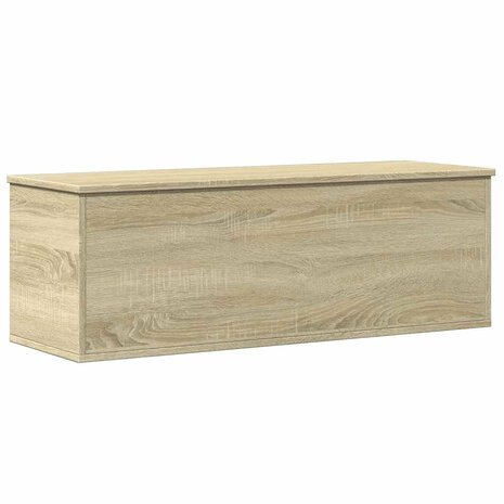 Opbergbox 102x35x35 cm bewerkt hout sonoma eikenkleurig 2