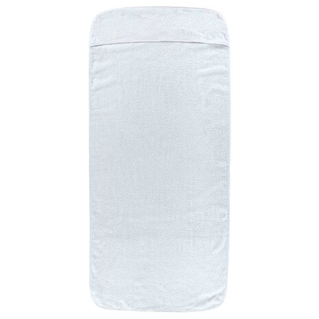 Strandhanddoeken 2 st 400 g/m&sup2; 75x200 cm stof wit 3