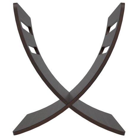 Tijdschriftenrek vloermodel hout bruin  6