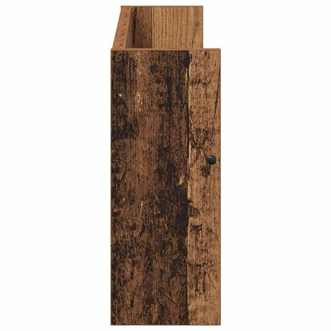 Tijdschriftenrek 2 pcs Oudhout 60 x 12 x 30 cm Bewerkt hout 7