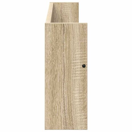 Tijdschriftenrek 2 pcs Sonoma Eiken 80 x 12 x 30 cm Bewerkt hout 7