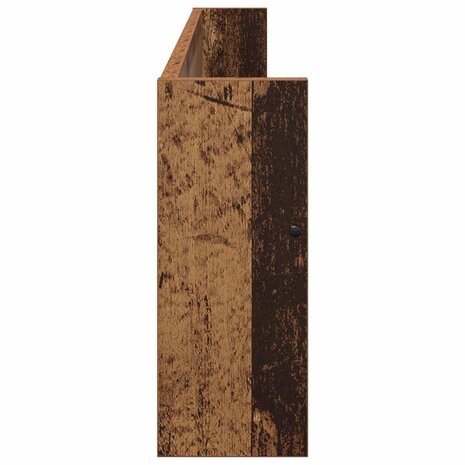Tijdschriftenrek met plank Oudhout 100 x 12 x 30 cm Bewerkt hout 6