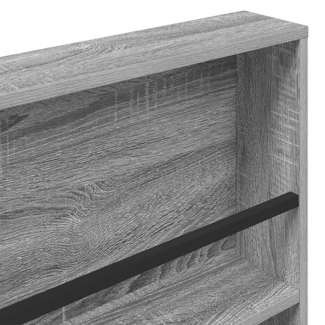 Tijdschriftenrek Grijs Sonoma 60 x 12 x 70 cm Bewerkt hout 8