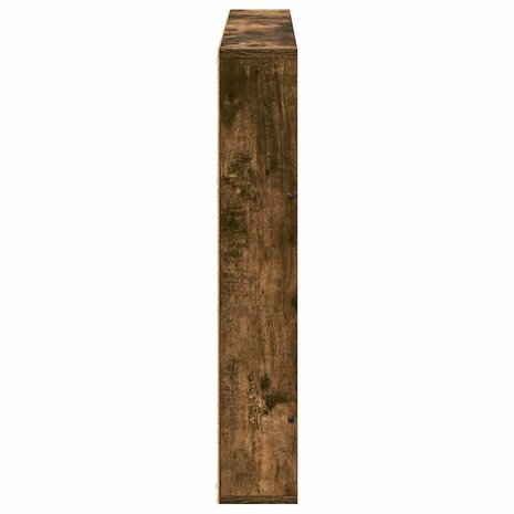 Tijdschriftenrek Gerookt eiken 100 x 12 x 70 cm Bewerkt hout 6