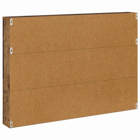 Tijdschriftenrek met plank Oudhout 100 x 12 x 70 cm Bewerkt hout 7