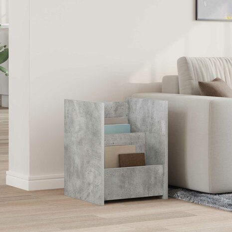 Tijdschriftenrek Concerte Grijs 35 x 35 x 45 cm Bewerkt hout 1