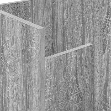 Tijdschriftenrek Grijs Sonoma 35 x 35 x 45 cm Bewerkt hout 8