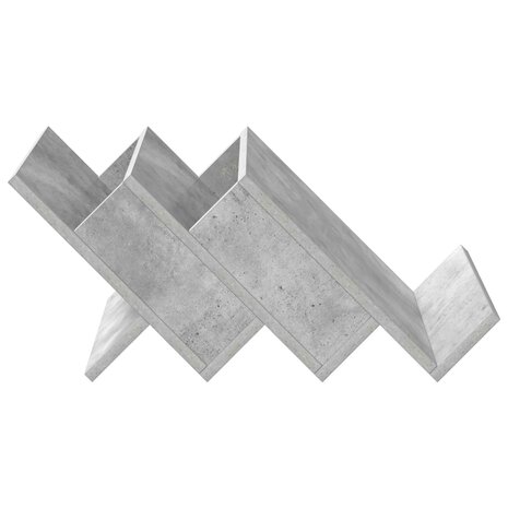 Tijdschriftenrek Concerte Grijs 53 x 40 x 28.5 cm Bewerkt hout 6